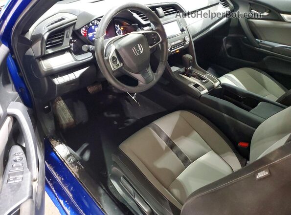 2HGFC4B5XGH303358 2016 HONDA CIVIC Blue Widok deski rozdzielczej