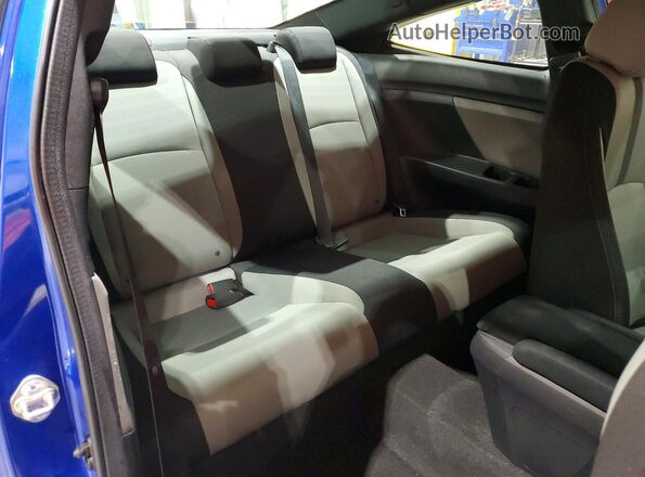 2HGFC4B5XGH303358 2016 HONDA CIVIC Blue Widok tylnych siedzeń
