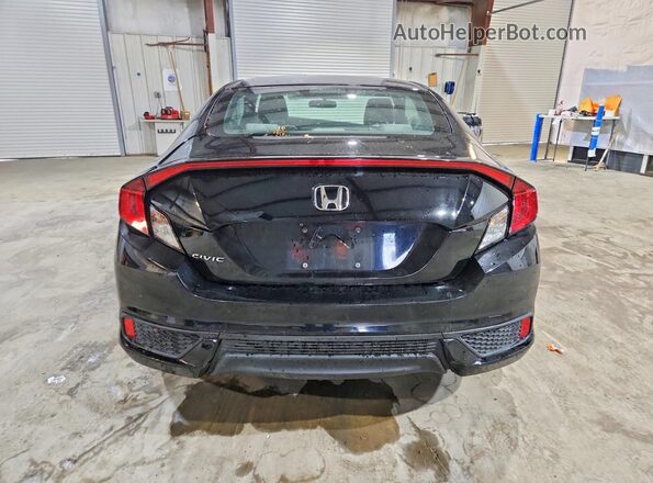 2HGFC4B61KH309616 2019 HONDA CIVIC Black Rear view