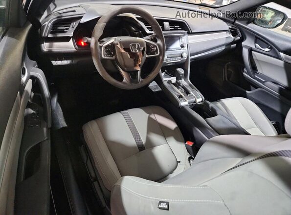 2HGFC4B61KH309616 2019 HONDA CIVIC Black Dashboard view
