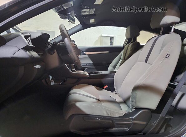 2HGFC4B61KH309616 2019 HONDA CIVIC Black Front interior view