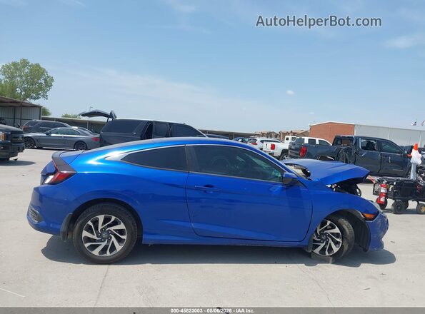 2HGFC4B64KH304684 2019 HONDA CIVIC Blue სალონის 360-გრადუსიანი ხედი