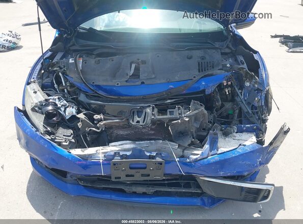 2HGFC4B64KH304684 2019 HONDA CIVIC Blue უკანა ხედი