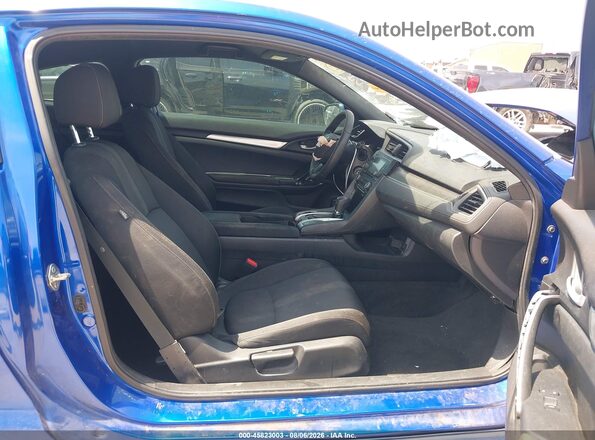 2HGFC4B64KH304684 2019 HONDA CIVIC Blue წინა სალონის ხედი