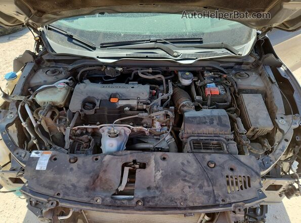 2HGFC4B65KH300983 2019 HONDA CIVIC Gray Սալոնի հետևի տեսք