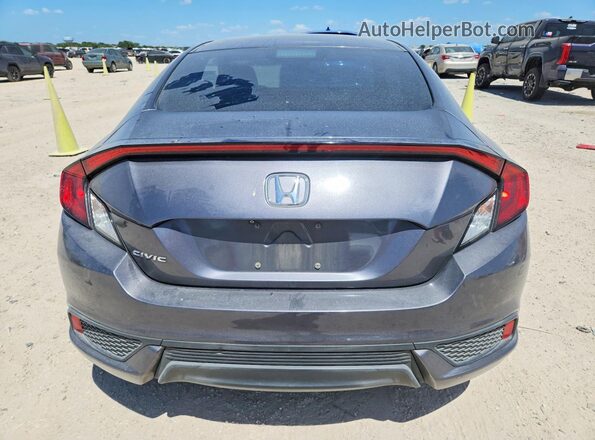 2HGFC4B65KH300983 2019 HONDA CIVIC Gray Հետևի տեսք