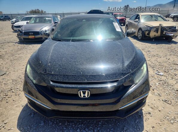 2HGFC4B68KH302601 2019 HONDA CIVIC Black წინა ხედი