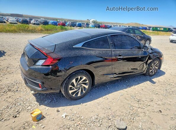 2HGFC4B68KH302601 2019 HONDA CIVIC Black უკანა მარჯვენა