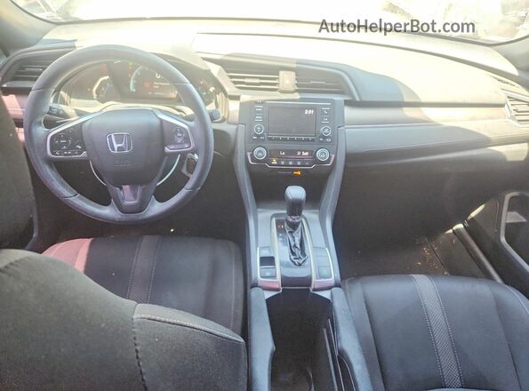 2HGFC4B68KH302601 2019 HONDA CIVIC Black წინა პანელის ხედი