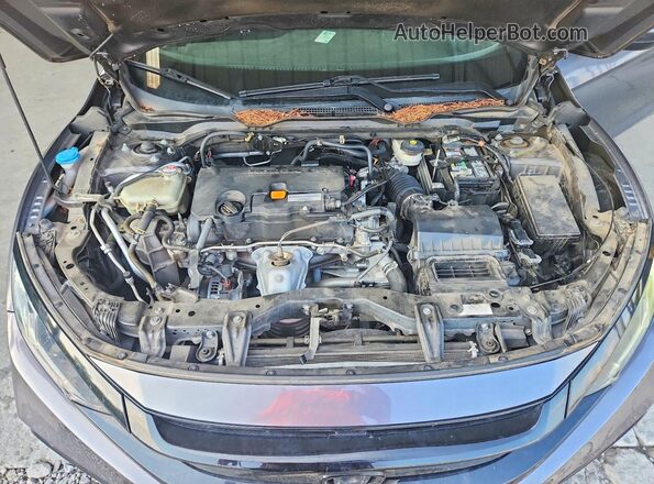 2HGFC4B82LH301558 2020 HONDA CIVIC Серый Вид задней части салона