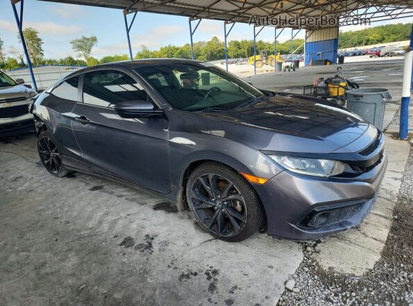 2HGFC4B82LH301558 2020 HONDA CIVIC Серый Передняя правая четверть