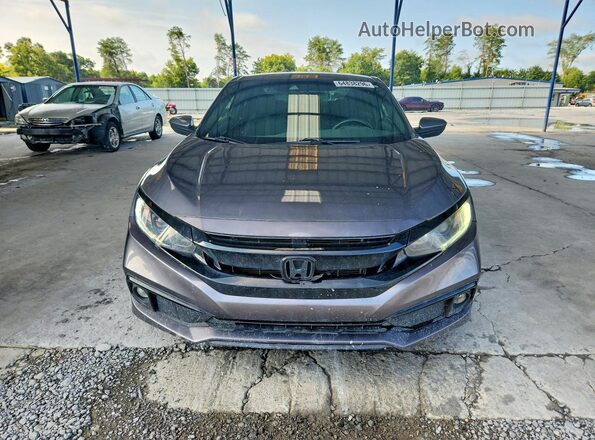 2HGFC4B82LH301558 2020 HONDA CIVIC Серый Вид спереди