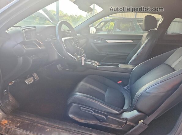 2HGFC4B82LH301558 2020 HONDA CIVIC Серый Вид салона спереди