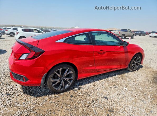 2HGFC4B83KH308050 2019 HONDA CIVIC Red Հետևի աջ