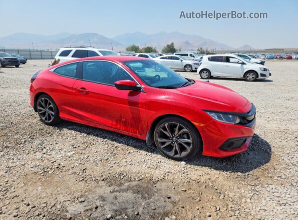 2HGFC4B83KH308050 2019 HONDA CIVIC Red Առջևի աջ