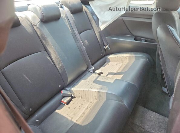2HGFC4B83KH308050 2019 HONDA CIVIC Red Հետևի նստատեղերի տեսք