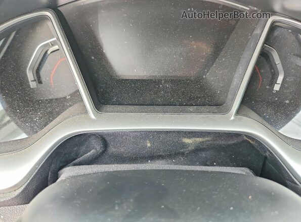 2HGFC4B85KH301679 2019 HONDA CIVIC Gray Вид щитка приладів