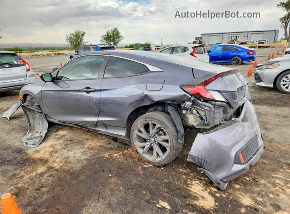 2HGFC4B85KH301679 2019 HONDA CIVIC Gray Задня ліва чверть