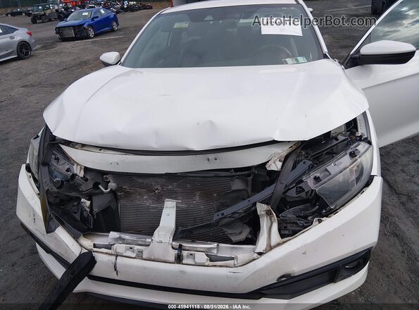 2HGFC4B85KH302704 2019 HONDA CIVIC White Vista frontal