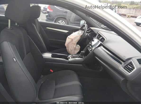 2HGFC4B85KH302704 2019 HONDA CIVIC White Vista interior delantera