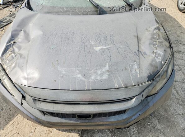 2HGFC4B86KH304820 2019 HONDA CIVIC Gray უკანა სალონის ხედი