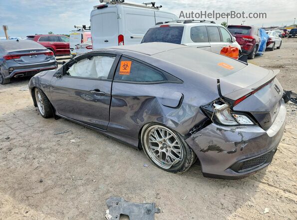 2HGFC4B86KH304820 2019 HONDA CIVIC Gray უკანა მარცხენა