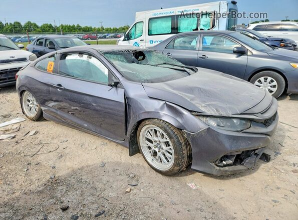 2HGFC4B86KH304820 2019 HONDA CIVIC Gray წინა მარჯვენა