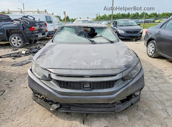 2HGFC4B86KH304820 2019 HONDA CIVIC Gray წინა ხედი