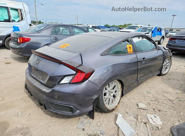2HGFC4B86KH304820 2019 HONDA CIVIC Gray უკანა მარჯვენა