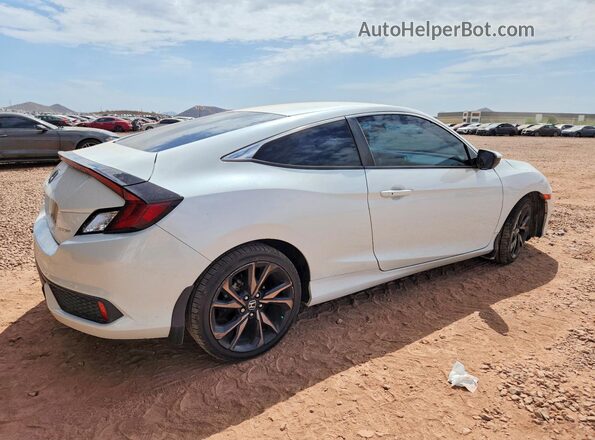 2HGFC4B86LH300090 2020 HONDA CIVIC White Trasero derecho