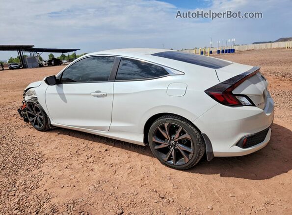 2HGFC4B86LH300090 2020 HONDA CIVIC White Trasero izquierdo
