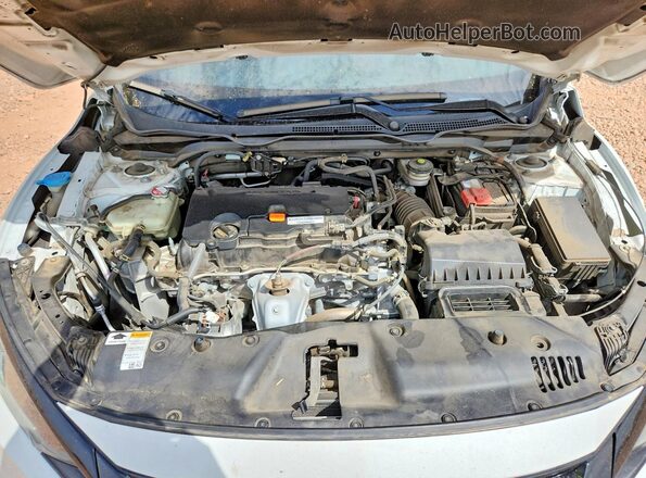 2HGFC4B86LH300090 2020 HONDA CIVIC White Vista interior trasera