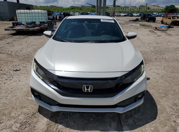 2HGFC4B88KH302454 2019 HONDA CIVIC White წინა ხედი
