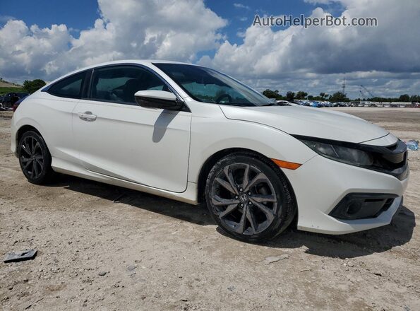 2HGFC4B88KH302454 2019 HONDA CIVIC White წინა მარჯვენა