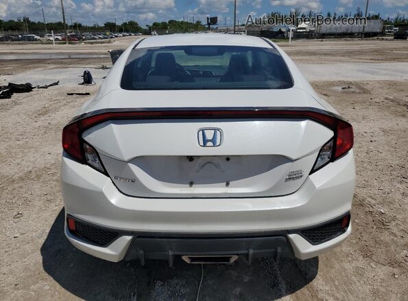 2HGFC4B88KH302454 2019 HONDA CIVIC White უკანა ხედი