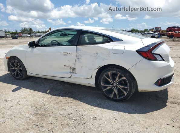 2HGFC4B88KH302454 2019 HONDA CIVIC White უკანა მარცხენა
