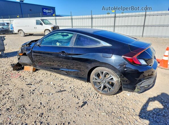 2HGFC4B89KH309719 2019 HONDA CIVIC Black უკანა მარცხენა