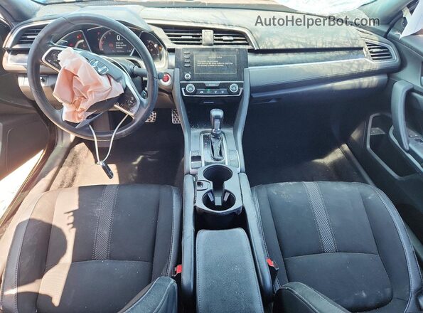2HGFC4B89KH309719 2019 HONDA CIVIC Black წინა პანელის ხედი
