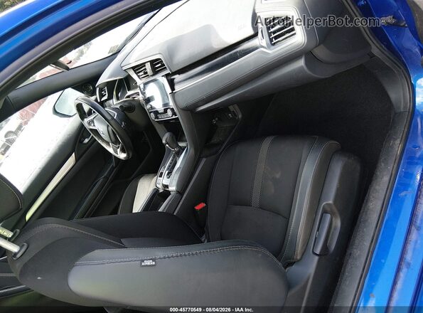 2HGFC4B89LH301248 2020 HONDA CIVIC Blue Vista interior delantera
