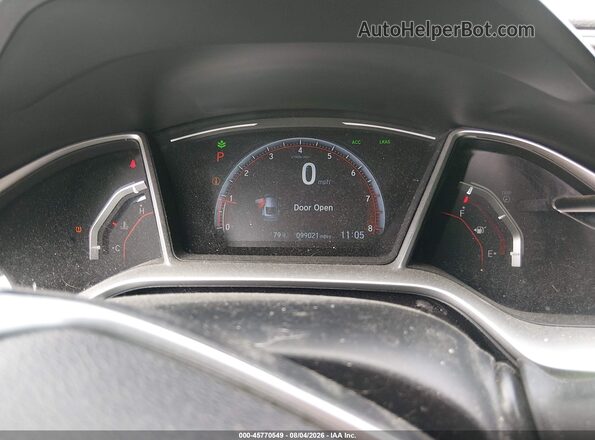 2HGFC4B89LH301248 2020 HONDA CIVIC Blue Vista de los asientos traseros