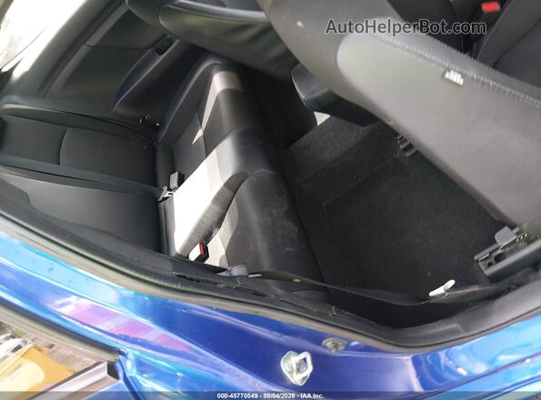 2HGFC4B89LH301248 2020 HONDA CIVIC Blue Vista de la etiqueta del VIN