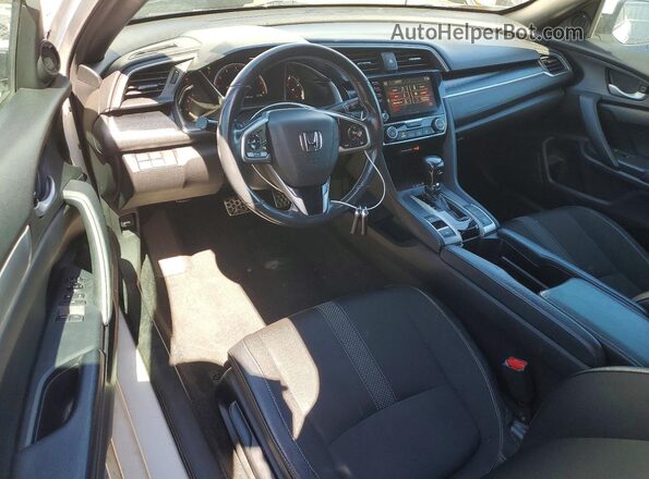 2HGFC4B8XKH300754 2019 HONDA CIVIC Белый Вид панели приборов