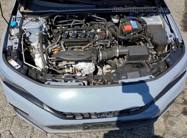 2HGFE1E51RH473423 2024 HONDA CIVIC Gray Rear interior view