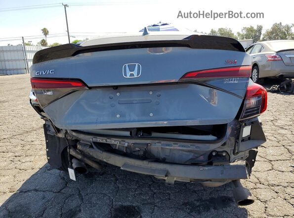 2HGFE1E51RH473423 2024 HONDA CIVIC Gray Rear view