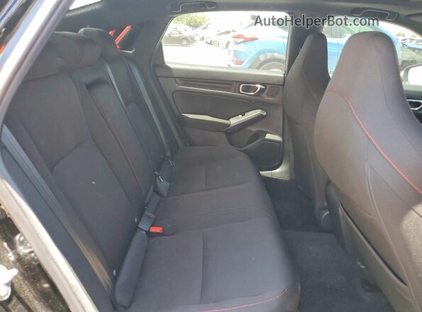 2HGFE1E51SH477770 2025 HONDA CIVIC Black Vista de los asientos traseros