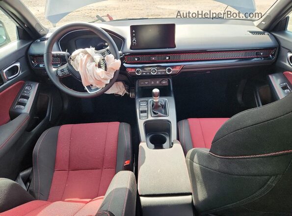 2HGFE1E52TH474488 2026 HONDA CIVIC Gray სალონის 360-გრადუსიანი ხედი
