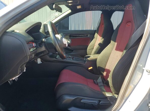 2HGFE1E53PH472948 2023 HONDA CIVIC Gray Вид салону спереду