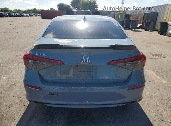 2HGFE1E53PH472948 2023 HONDA CIVIC Gray Вид ззаду