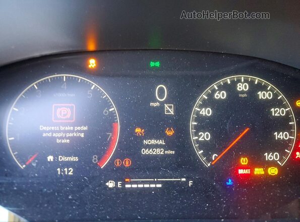2HGFE1E53PH472948 2023 HONDA CIVIC Gray Вид щитка приладів