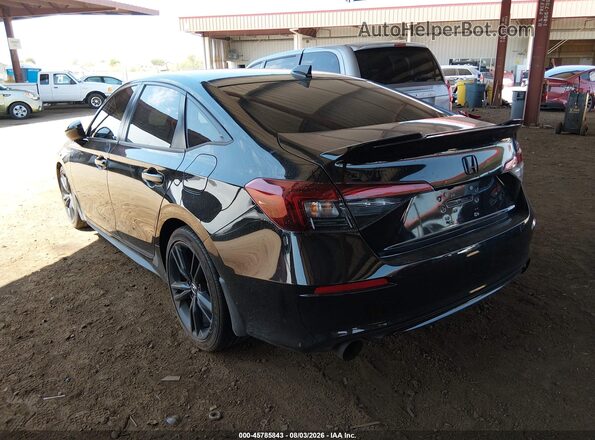 2HGFE1E53SH475521 2025 HONDA CIVIC Black უკანა მარცხენა